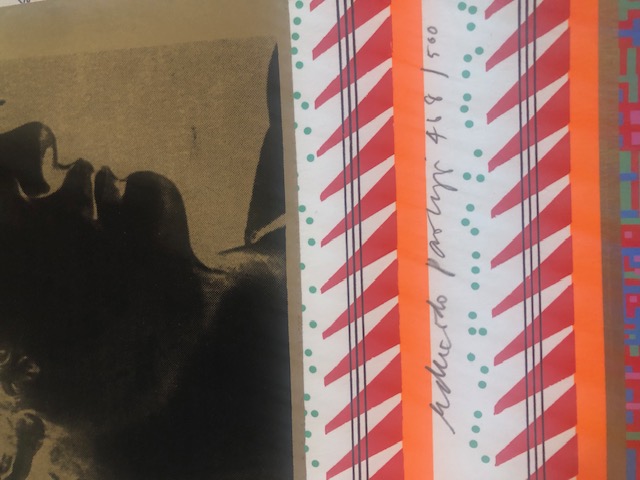 Sir Eduardo Paolozzi (1924-2005) Hand Signed and Numbered. Moonstrips Empire News Series.