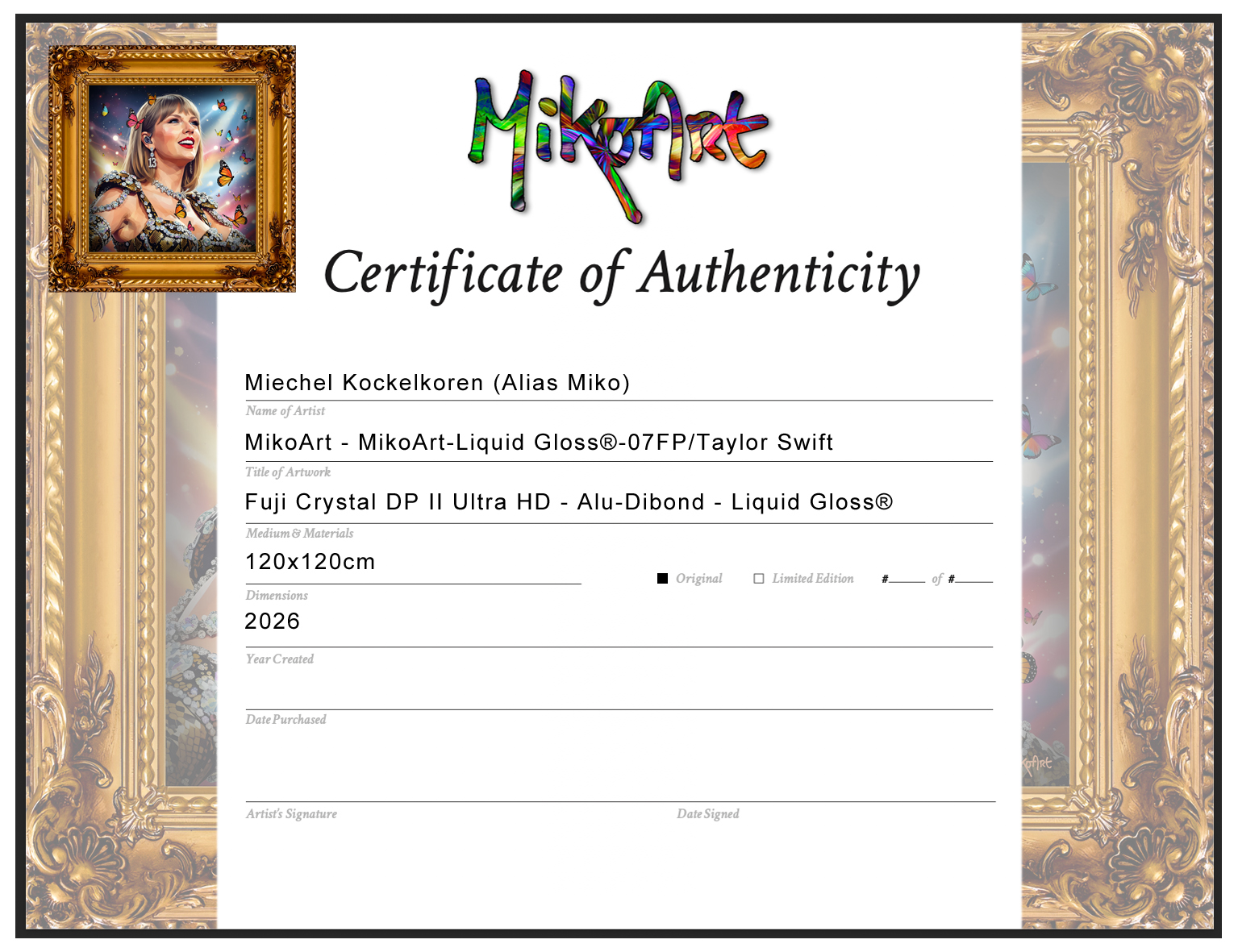 MikoArt - EpoxyLiquid Gloss - 07FP/TaylorSwift