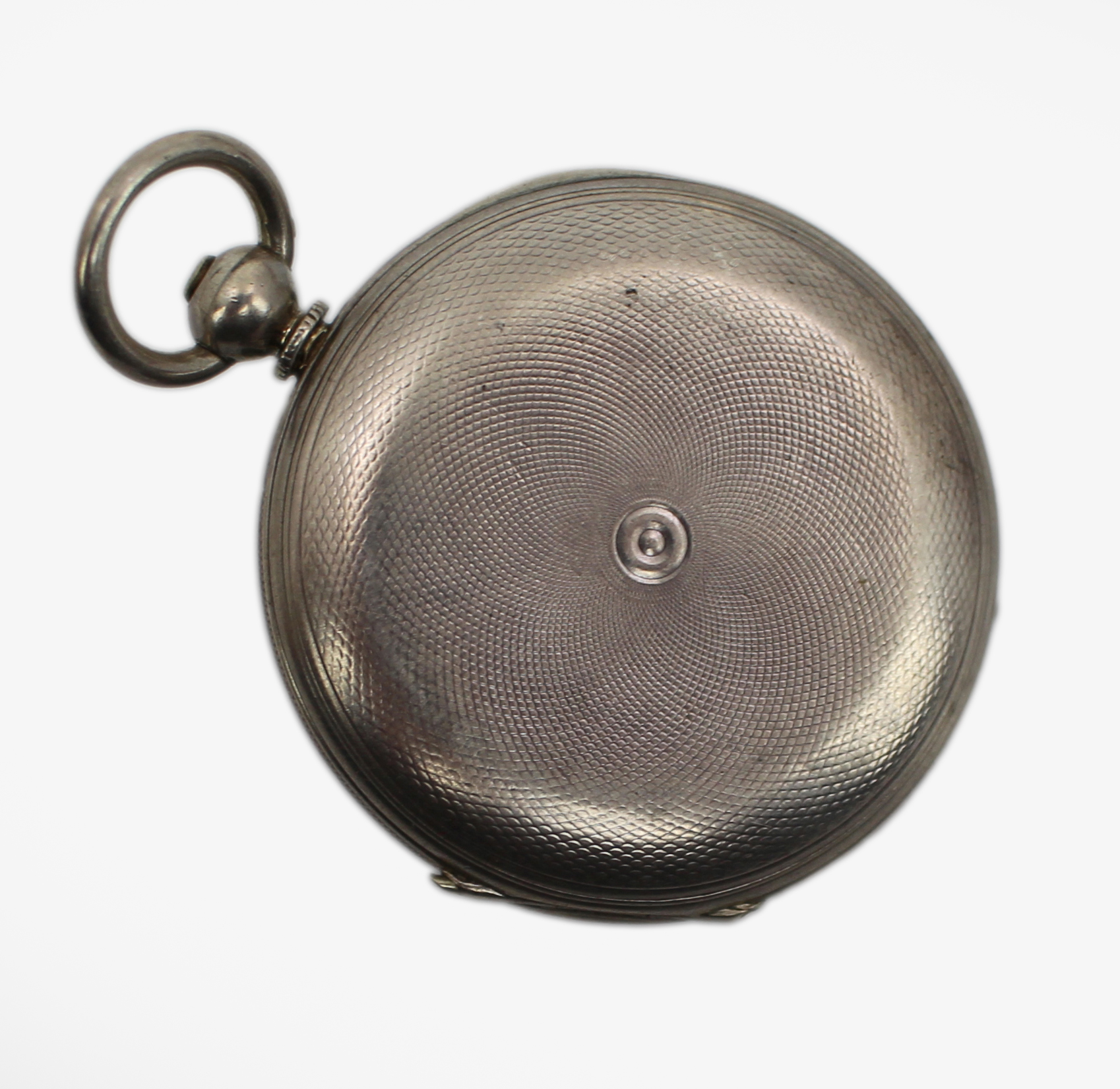 Antique Silver Pocket Watch – Key-Wind Open Face Case