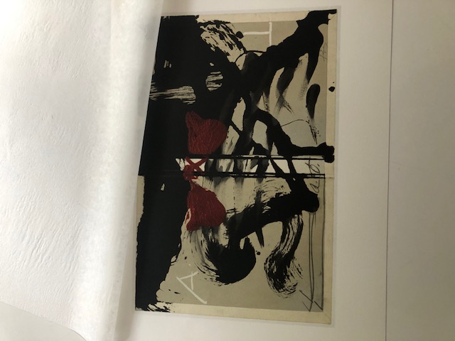 Antoni Tapies (1923-2012) Rare Numbered Lithograph. 1982