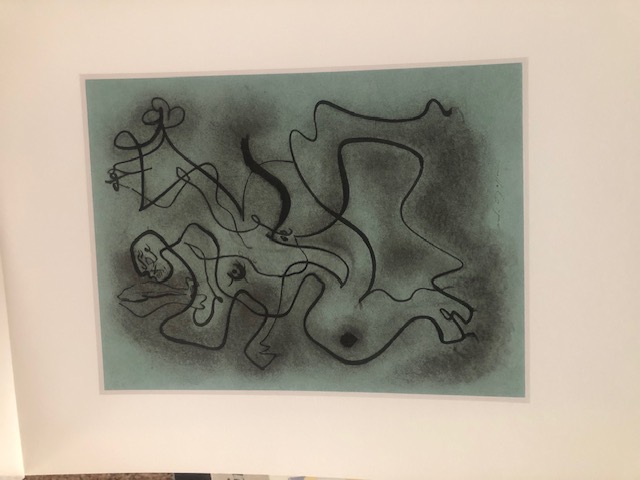 Andre Masson. Rare Lithograph 1981.