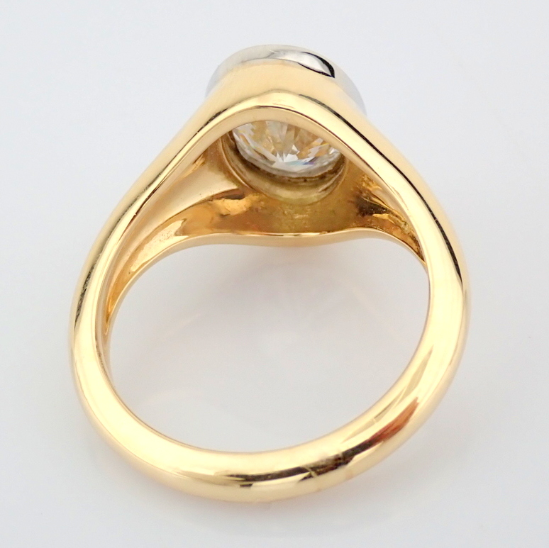 Oval Cut Lab-Grown Diamond Ring - 2.05 Total Carat (IGI Certified)