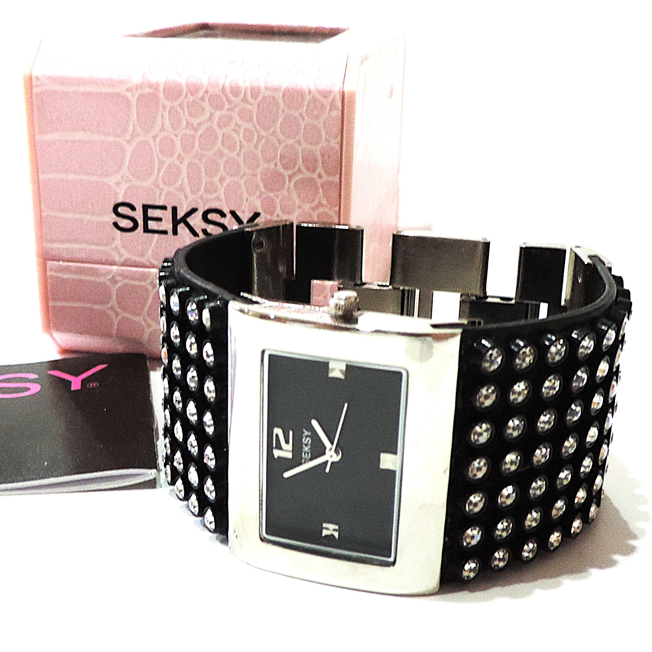 SEKONDA Seksy Swarovski Crystal Quartz Watch