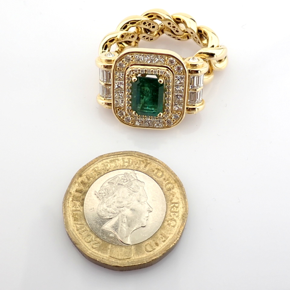 Natural Diamond 14K Yellow Gold Ring