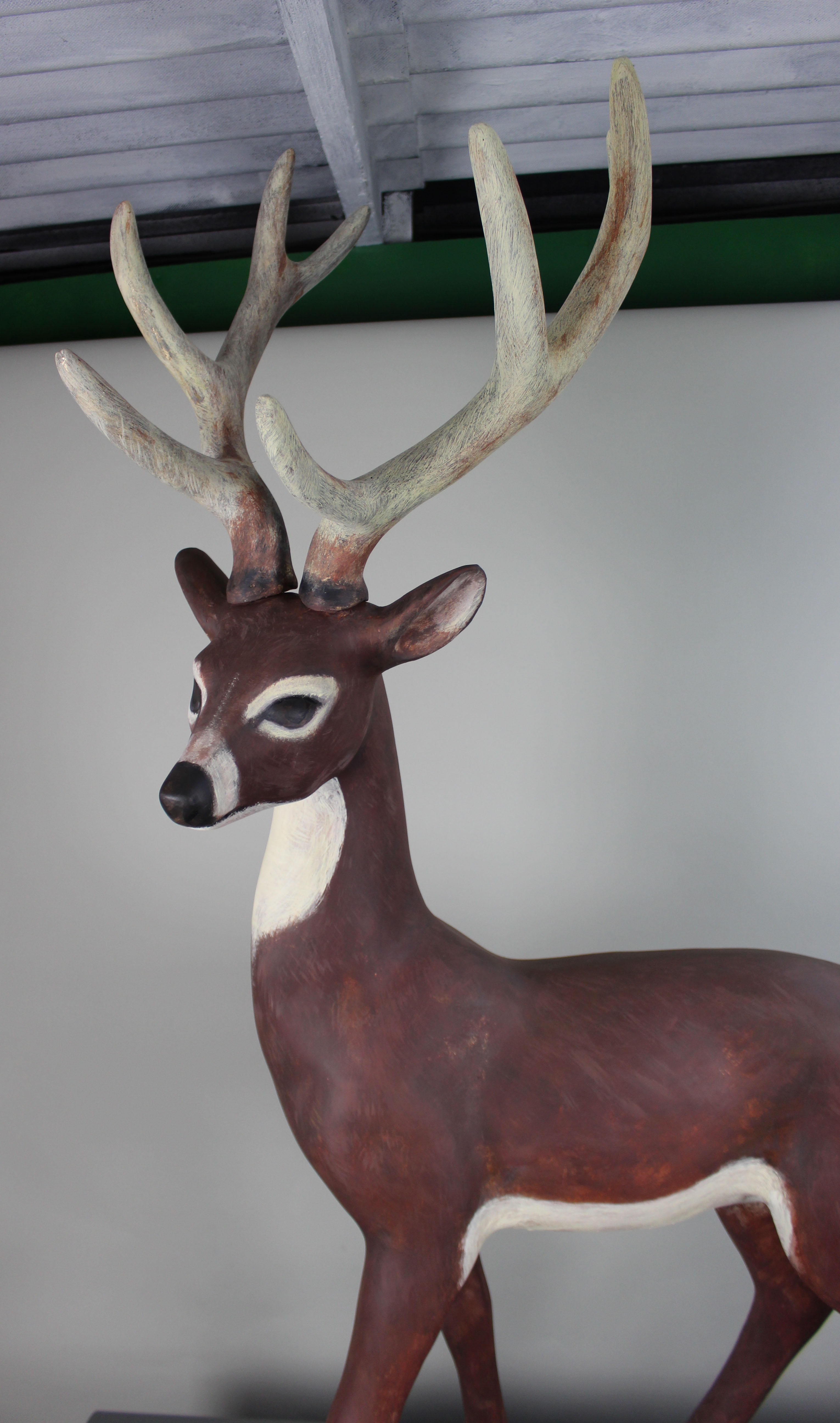 Hand Painted Stag Model