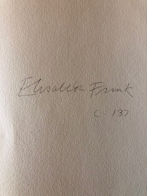 Elizabeth Frink - 'Prologue' Etching From Chaucer's Canterbury Tales. 1972