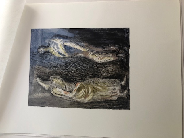 Four (4) Rare Henry Moore Lithographs. 1982