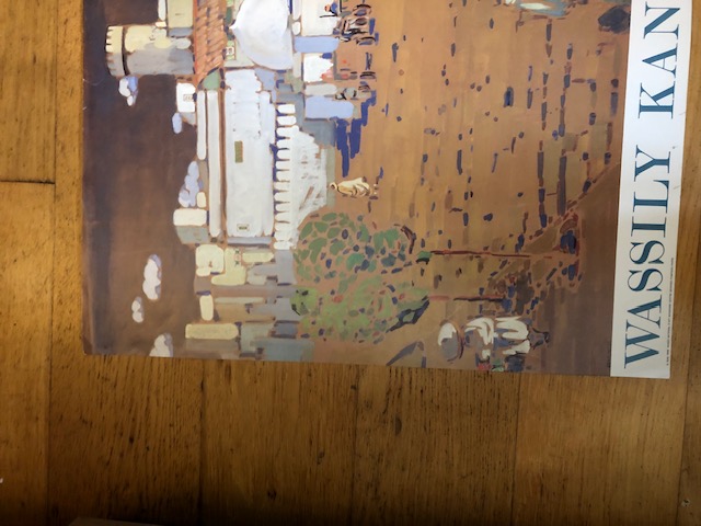 Wassily Kandinsky. Monumental Print Titled 'Ville Arabe 1905. (1989)