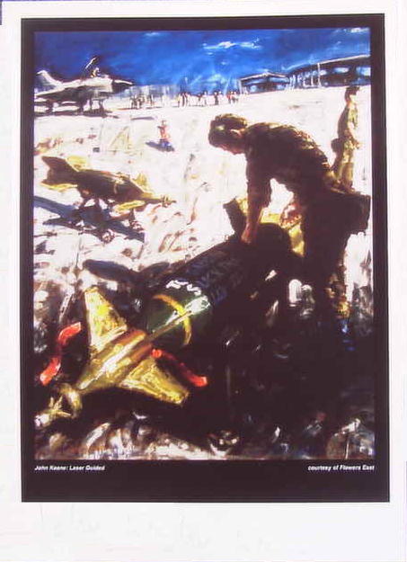 John Keane, Laser Guided Signed Limited Edition From Banksy Portfolio "Wrong War" Free Post UK