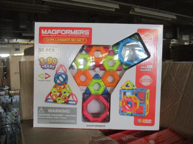 10 Pcs Magformers 30 Pc Challenger Set - Brand new sealed MSRP £24.99 - 10 Pcs In Lot
