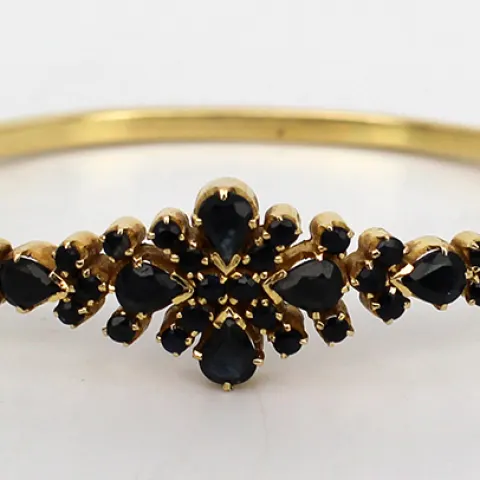 Russian Sapphire 18ct Gold Bracelet