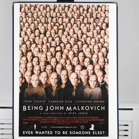 Original "Being John Malkovich" Cinema Poster