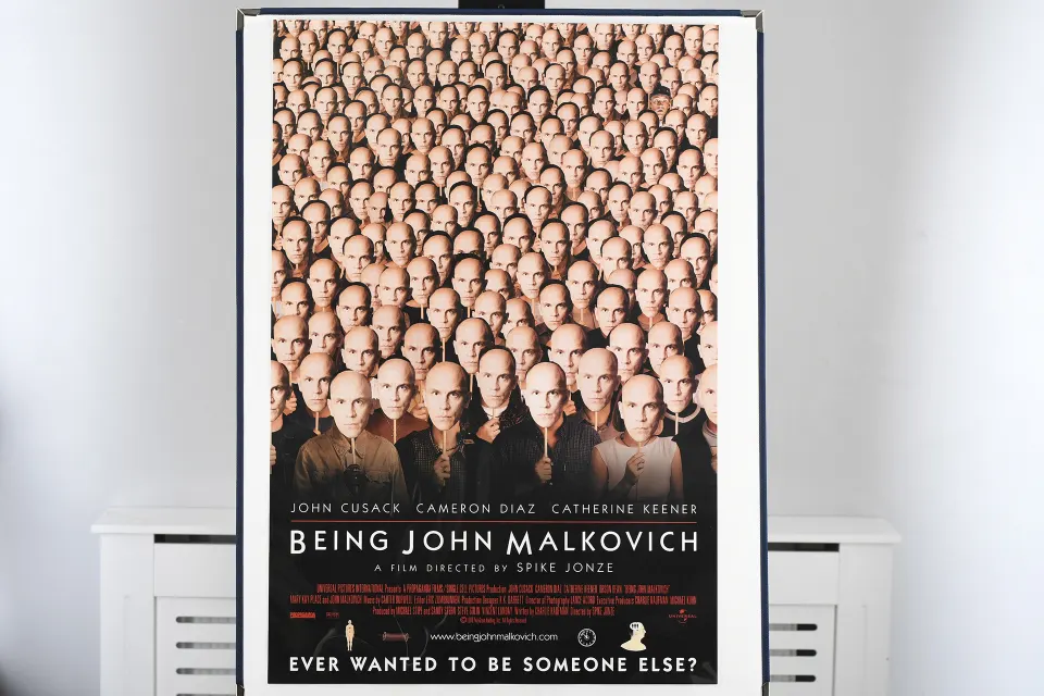 Original "Being John Malkovich" Cinema Poster