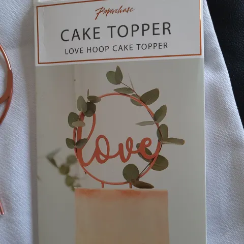 Cake Toppers From Paperchase x 5