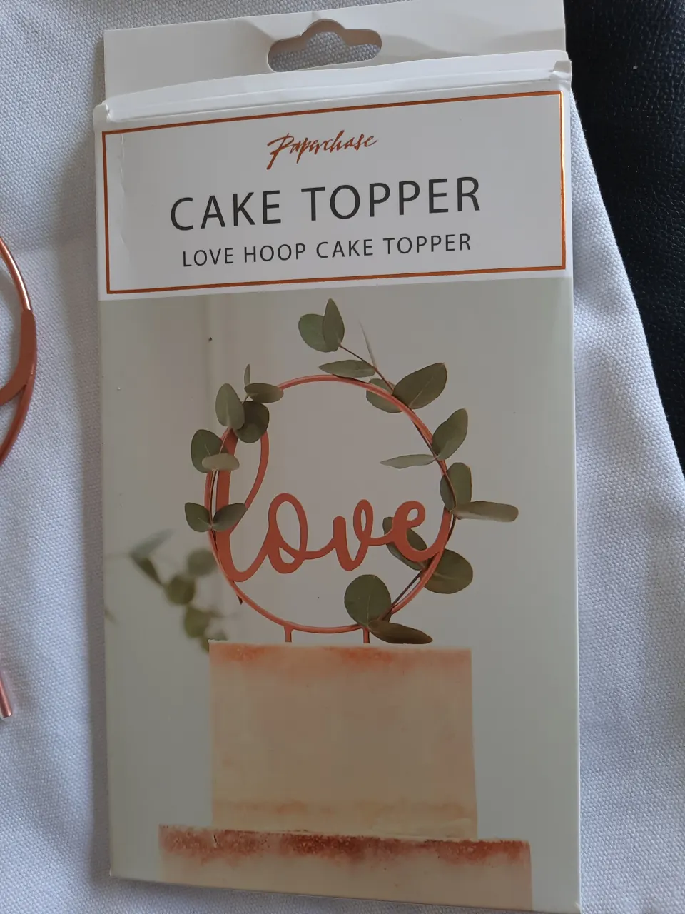 Cake Toppers From Paperchase x 5
