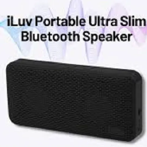 6 x Iluv Slim Portable Bluetooth Speaker L4a