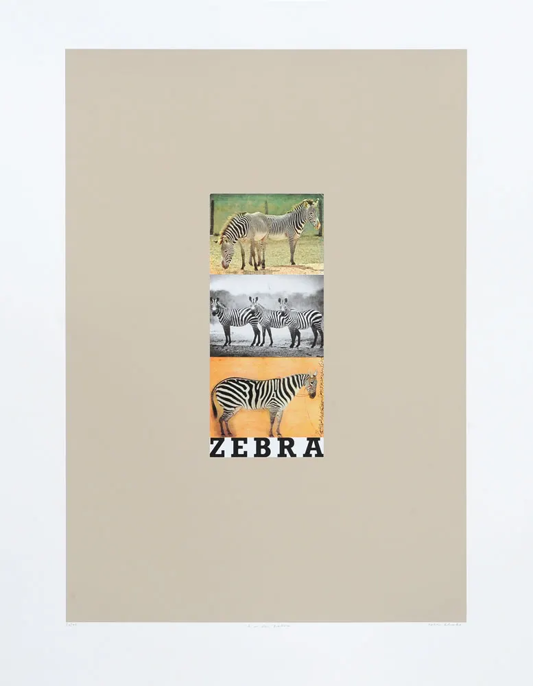 Sir Peter Blake RA Beatles Fame Original 1991 Set Z Is For Zebra Free Post Worldwide