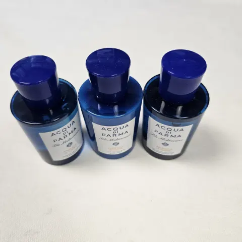 Acqua Di Parma Blue Mediterraneo 3PCS x 75ML Set RRP £55