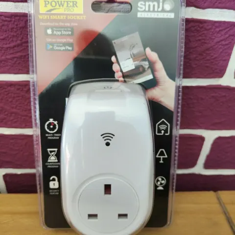 12 X SMJ Powr Pro Wifi Smart Socket - Alexa Compatible - New & Sealed
