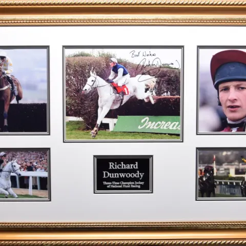 RICHARD DUNWOODY original signature presentation.
