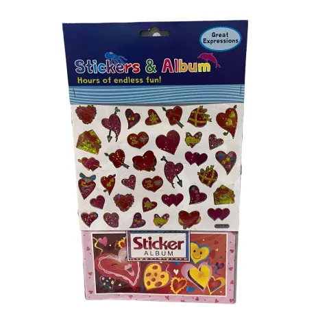 24 x Great Expressions Packs of Stickers And Album
