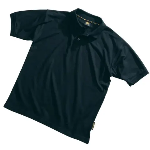 Work Bear Deluxe Heavyweight Pique Polo Shirt In Grey (image colour is black)
