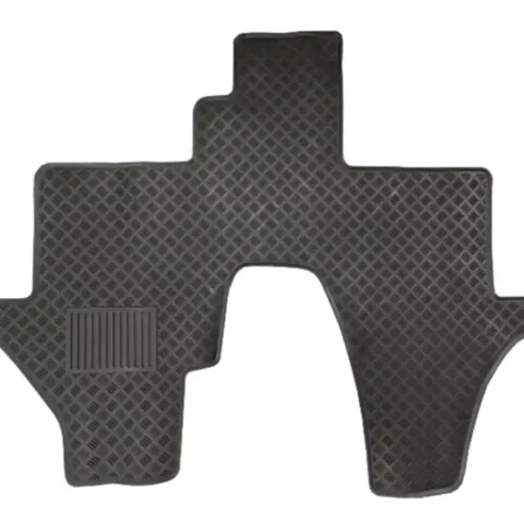 Black Heavy Duty Latex Mat To Suit VW Transporter T5/T6