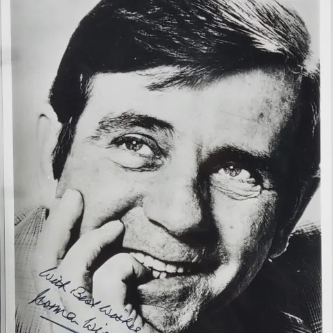 Norman Wisdom Original Signature