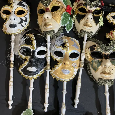 Various Masks used in the film