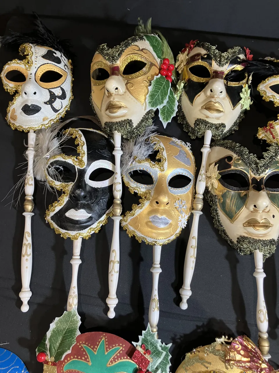 Various Masks used in the film