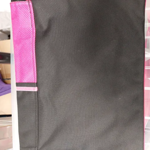 Pink and black Pineapple bag