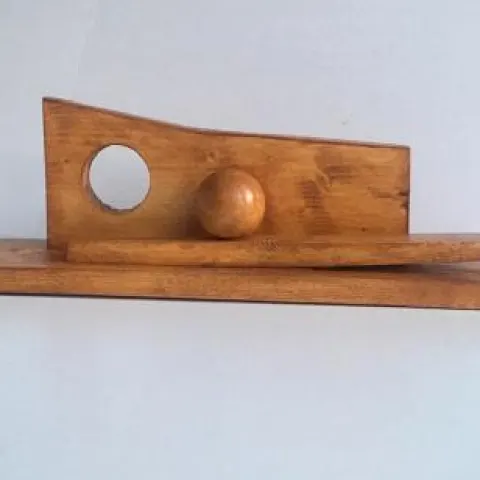 Barbara Hepworth (1903-75) Maquette of BH 81 'Ball, Hole and Plane' Sculpture From (1936)