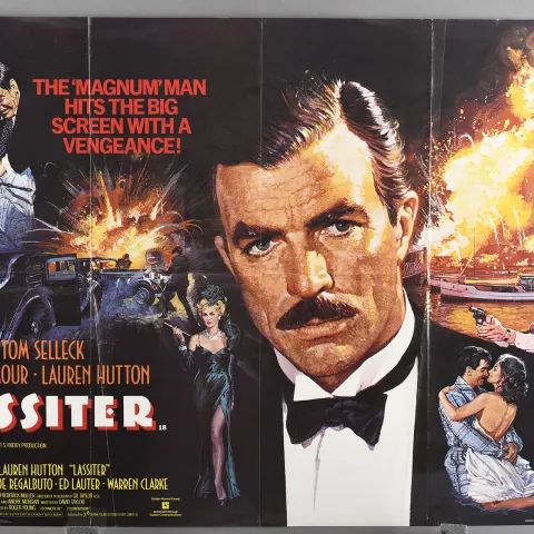 Original "Lassiter" Cinema Poster