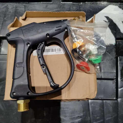 High-Pressure Washer Gun with 5 quick connect nozzles