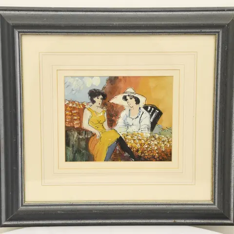 Small Framed Oil