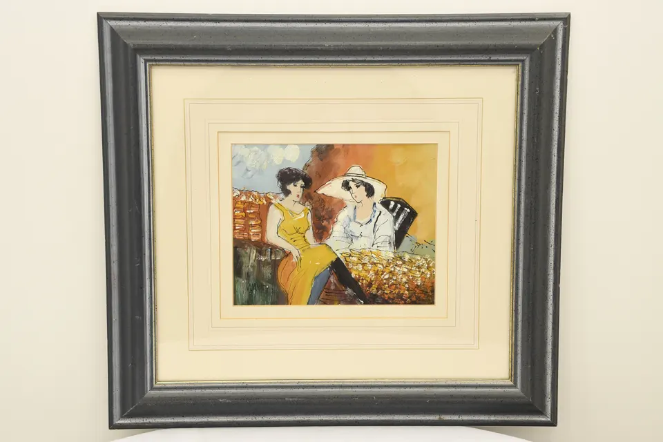 Small Framed Oil