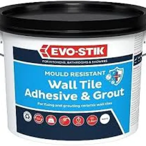 Evo-Stik Tile a Wall Adhesive & Grout for Ceramic & Mosaic Tiles 0.8M2