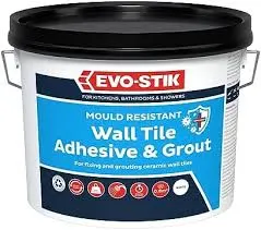 Evo-Stik Tile a Wall Adhesive & Grout for Ceramic & Mosaic Tiles 0.8M2