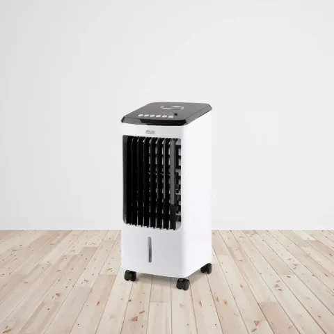 (60/Mez/P17)  RRP £80. Arlec 3.5Litre 3 In 1 Mobile Cooler. Cooler, Fan & Humidifier Unit. Large 27