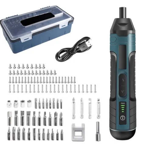 3.6V Electric Screwdriver Set – 105-Piece Cordless Precision Tool Kit With Lithium Battery