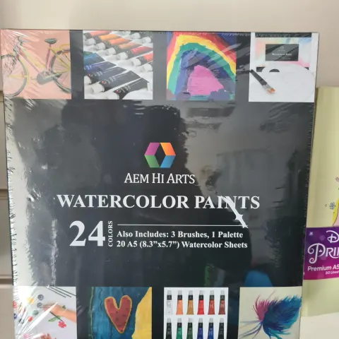 50pcs Brand New Art Watercolour 24pc Set - RRP £12.99 - 10pcs In Lot