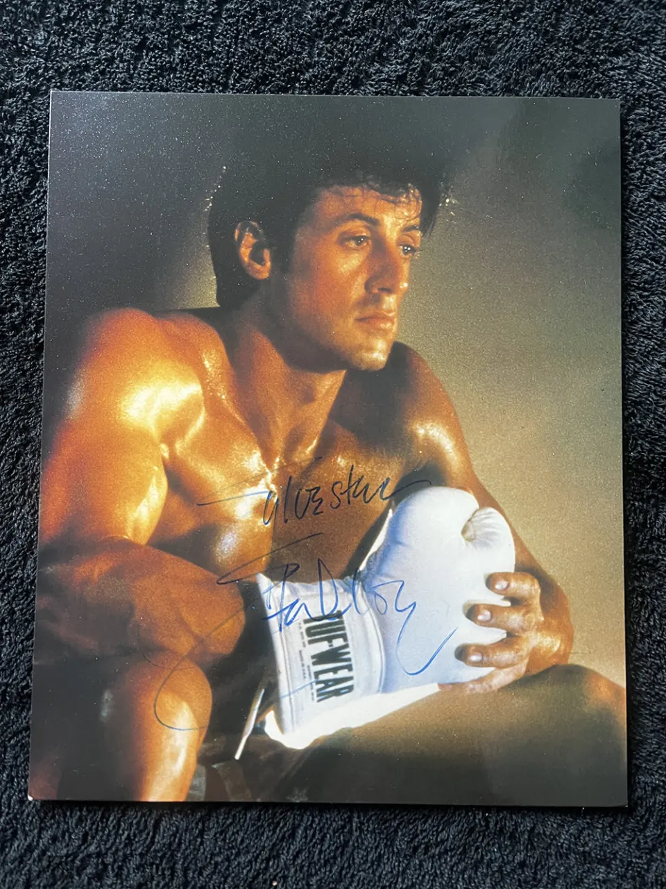 Sylvester Stallone Signed