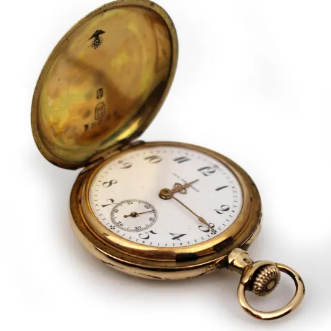 August Ericsson Gold Pocket Watch