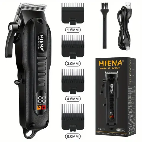 Electric Hair Clipper UBS Rechargeable Cordless Beard Trimmer Men