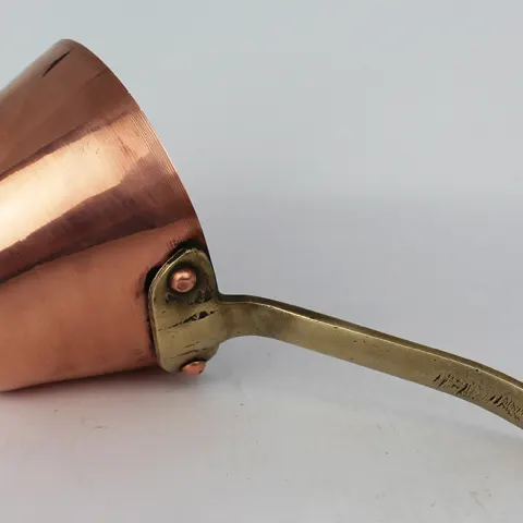 Small Deep Copper Saucepan