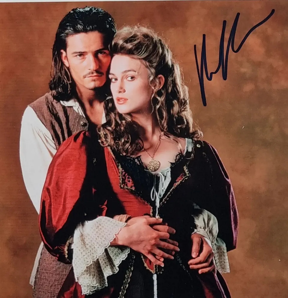 Kiera Knightley Original Signature