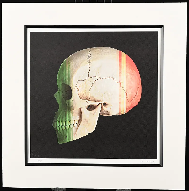 Mr Strange Signed Limited Edition Silkscreen One of only 30 Published.