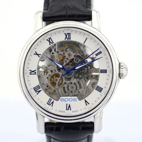 Epos / 3390 Automatic Skeleton - Gentlemen's Steel Wristwatch