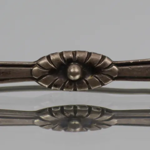 Vintage Scandinavian 830 Silver Brooch – E&M Mark, c.1950s