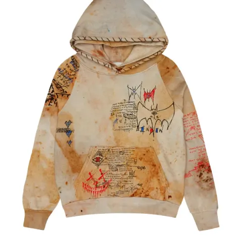 MJB Marc Jaques Burton Double Hoodie Aged Canvas, Online Price £498, Size S.